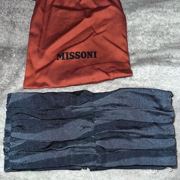 Missoni Viscose Zip Strapless Tube Top Size XS - Picture 3 of 9